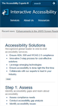 Mobile Screenshot of interactiveaccessibility.com